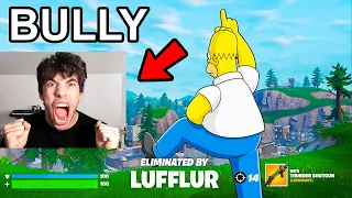 I Exposed My Toxic School Bully in Fortnite...