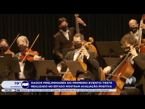 Dados preliminares do primeiro evento-teste realizado em SC mostram avaliação positiva