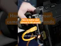 How to tether your camera in 40 seconds