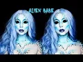 Alien Babe Halloween Makeup Tutorial