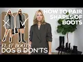DOS DON TS OF STYLING BLACK BOOTS An in-depth guide on how to pair different shapes of boots