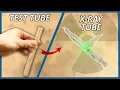 Turning a test tube into an x ray tube