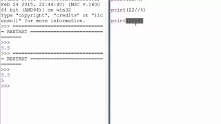 10 Division in Python