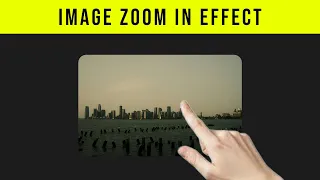 Image Zoom Hover Effect in HTML CSS