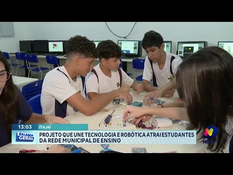Inovação na Educação: Estudantes de Itajaí se Encantam com Tecnologia e Robótica