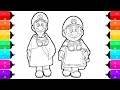 Super Mario Galaxy Movie Coloring Pages How to Color Mario and Luigi