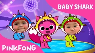 Baby Shark Dance With Kids Wearing Shark Costumes Animal Songs PINKFONG Songs For Children 