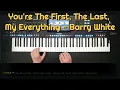 Lagu You're The First, The Last, My Everything - Barry White, Cover, eingespielt mit titelbezogenem Style