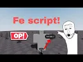 Fe giant just a baseplate script Roblox exploit