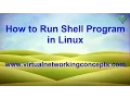 How to Run Shell Program in Linux