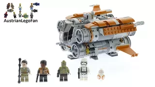 Lego Star Wars 75178 Jakku Quadjumper - Lego Speed Build Review
