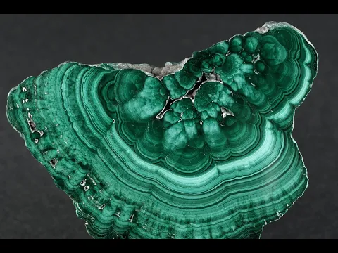 マラカイト (孔雀石) 原石 二面磨き 39.7g｜天然石 原石 通販キラリ石