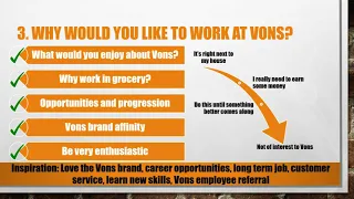 Top 5 VONS Supermarkets Interview Questions and Answers