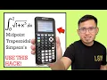 The easiest way to do Midpoint Trapezoidal Simpson s rules w TI84 graphing calculator