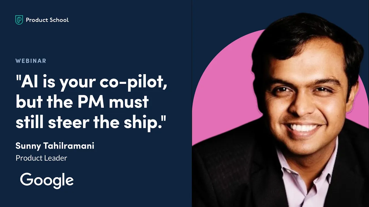 Transform Your Product Strategy with Agentic AI | Google Product Leader - YouTube thumbnail