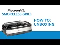 PowerXL Smokeless Grill Pro 5 min Unboxing and Accessories I As Seen on TV Indoor Grill