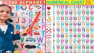 ABCD। 1 to 100 counting । abcd । 1234 । a for apple । 1 se 100 tak ginti।