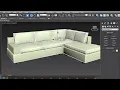 How to Make Corner Sofa in 3ds Max L Shaped Sofa Modeling in 3ds Max