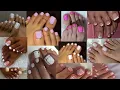 Unique Colorful Acrylic Gel Polish Toe Nails Designs for Beautiful Girls