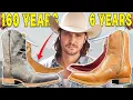 Why you cant trust some 100 yr old brands - Chisos vs Stetson cowboy boots