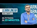 Learn Linear Regression in Python in 20 Minutes How To Perform Linear Regression Using Jupyter