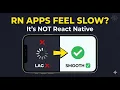 Why React Native Apps Feel Slow It s Not React Native
