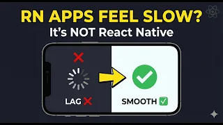 Why React Native Apps Feel Slow It s Not React Native