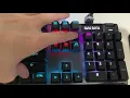 Steelseries Apex 7 OLED Display Real Time Digital Clock Test