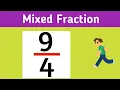 Write as a mixed number
