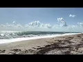 sebastian inlet florida atlantic ocean surf at high tide zenbeachseconds