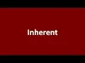 Inherent