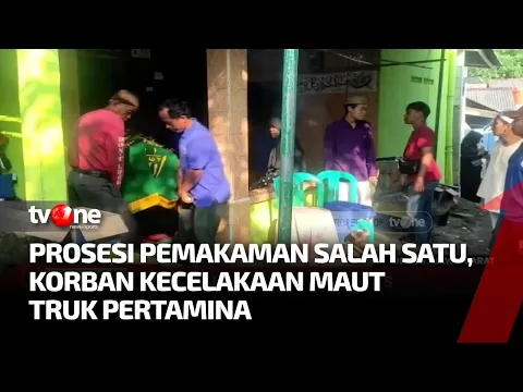 Prosesi Pemakaman Pengemudi Ojol Diiringi Isak Tangis Keluarga