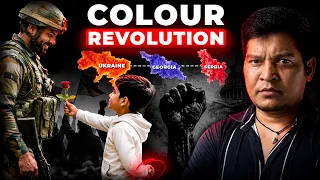 बिना युद्ध के देश कैसे बर्बाद होते हैं? | Color Revolutions | Exposed By Lucky Bisht