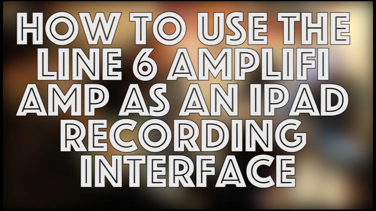 AmpliTube iRig Hardware Guided Tour Video - Plug your guitar into your iPhone and rock