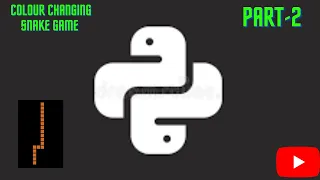 How to create colour changing snake game using turtle library in python Part-2