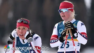 Julia Kern progresses to cross-country sprint classic semis Winter Olympics 2026 NBC Sports