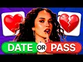 DATE or PASS - FEMALE CELEBRITIES EDITIONS 2025 Celebrity Quiz