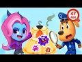 Germs on the Dress Hygiene Habits Safety Rules for Kids Sheriff Labrador