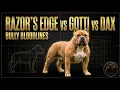 RAZOR S EDGE vs GOTTI vs DAX Bully Bloodlines