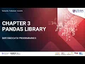 Chapter 3 Pandas Library Part 3