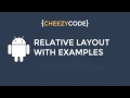 Android Relative Layout Tutorial With Examples -