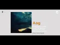 Aag Lyrical Video I Faheem Abdullah I Rock Pop song 2024