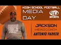 2026 JTV Football Media Days - Jackson HC Antonio Parker