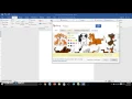 Word 2016 Inserting ClipArt