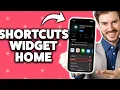 How To Add Shortcuts Widget To iPhone Home Screen 2026 Step-By-Step Tutorial