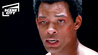 ali muhammad ali vs george foreman will smith final fight scene 