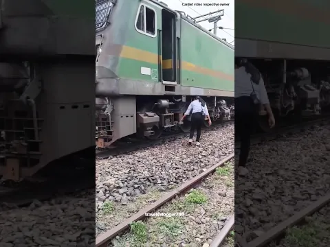 What happens when the chain is pulled on a train? #shorts #train #railway #indianrailways #facts