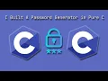 I Built a Password Generator in Pure C