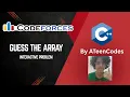 13 yrs old solves 1400 rated problem on codeforces C Codeforces Guess the array