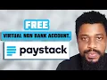Create a Fixed Virtual Bank Accounts with Paystack